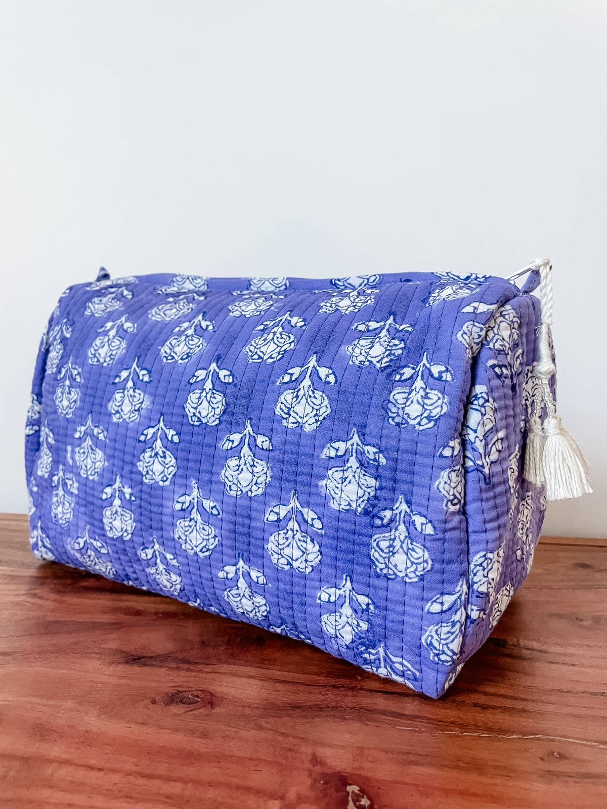 Kalyana Textiles - Iris Block Print Pouch