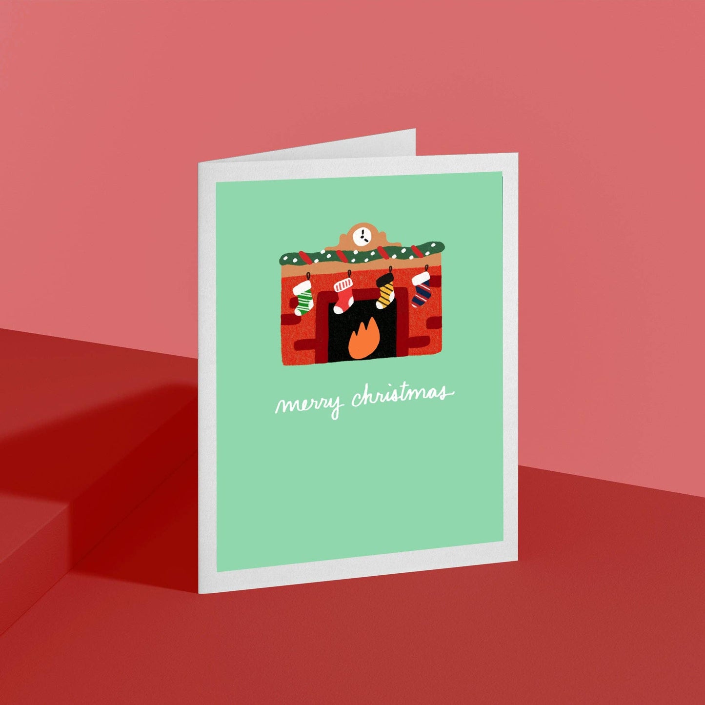 Ohello Boston - Boston Sports Stockings Holiday Card
