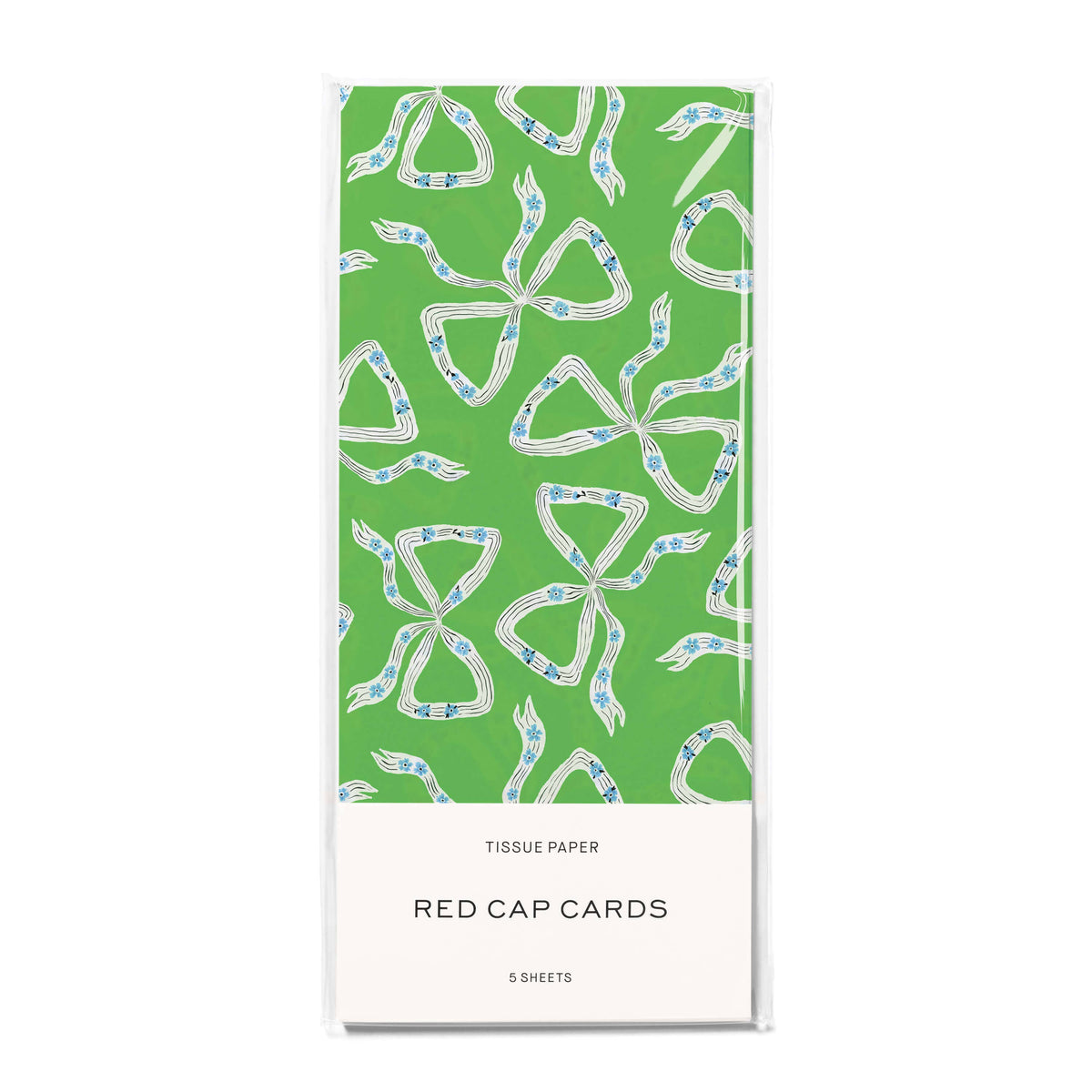 Red Cap Cards - Perfect Bow tissue paper