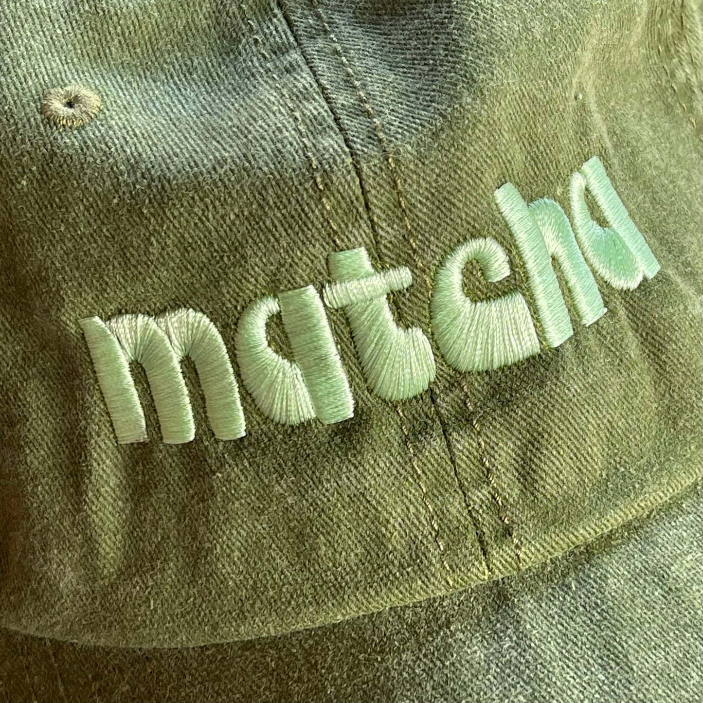 The Silver Spider - Matcha Baseball Cap Dad Hat foodie Chef restaurant