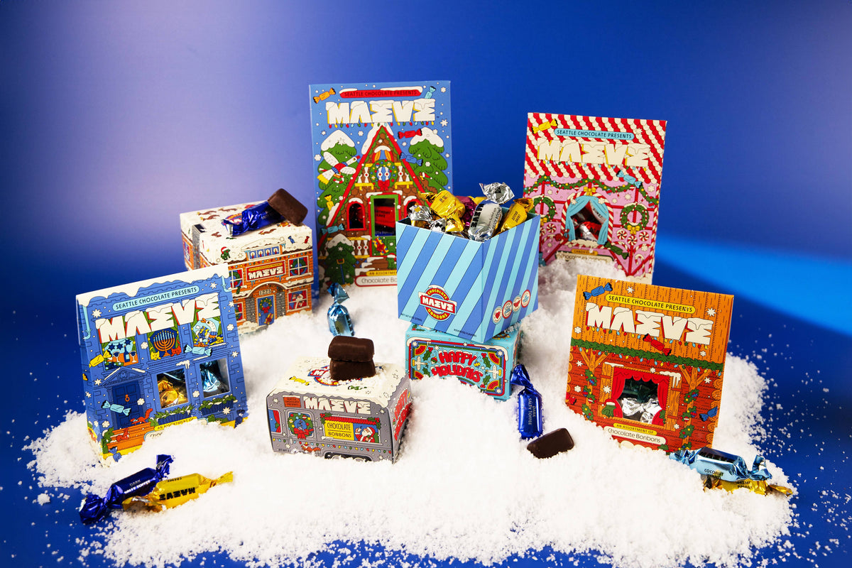 Maeve Chocolate - Holiday - Cabin Fever Bonbon Box