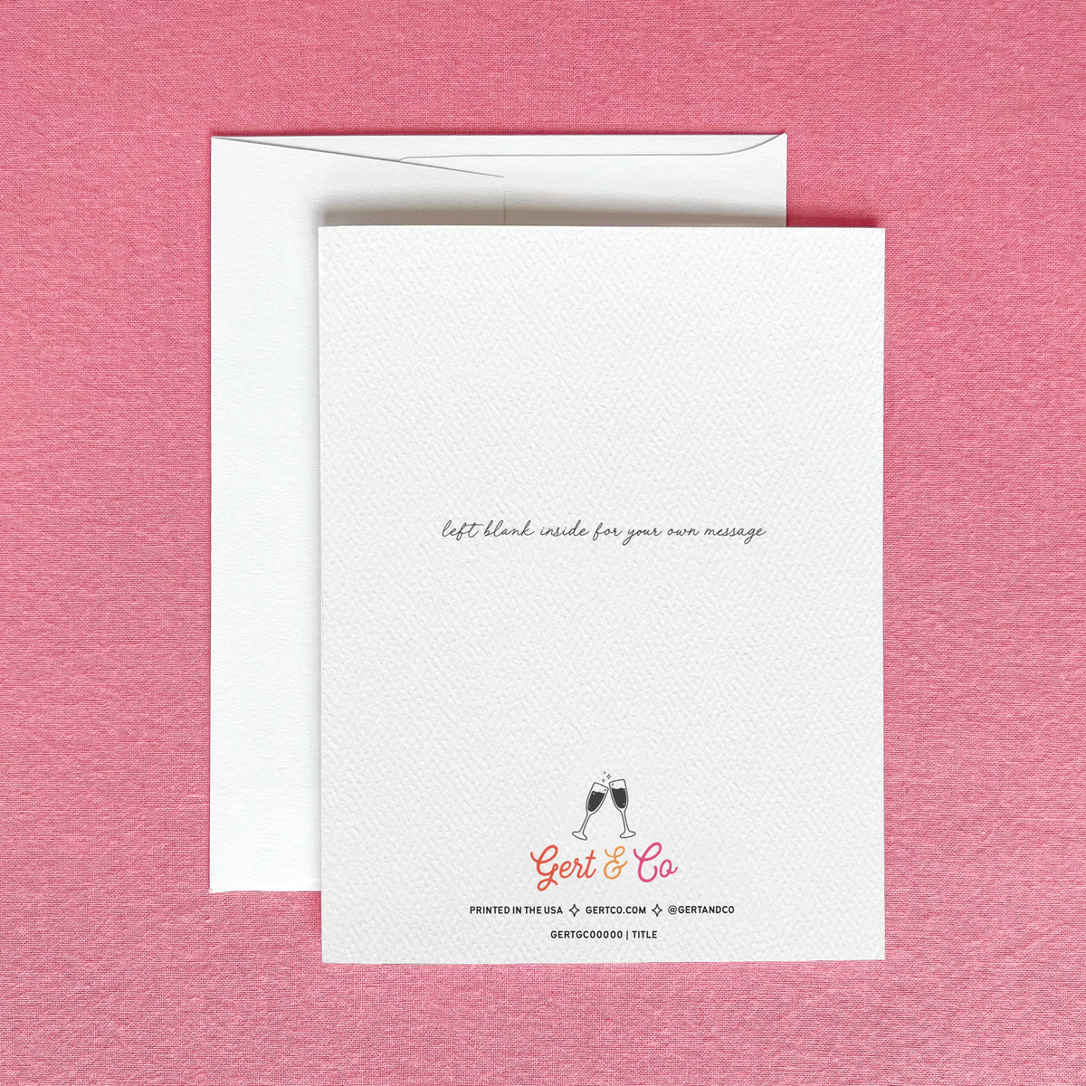 Gert & Co - Happy Birthday Handsome Greeting Card | Birthday for Him