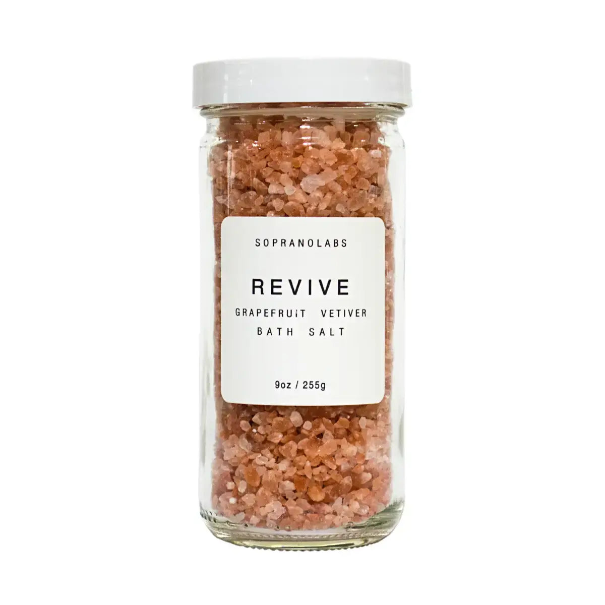 SopranoLabs - Grapefruit Vetiver Revive Bath Salt. SPA Gift for him/her