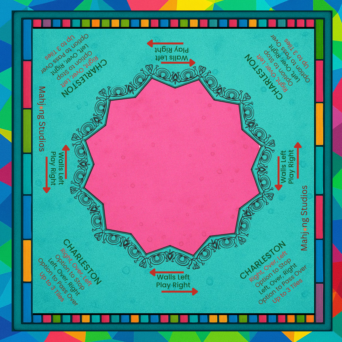 Mahjong Studios - Lunaflor Mahjong Mat