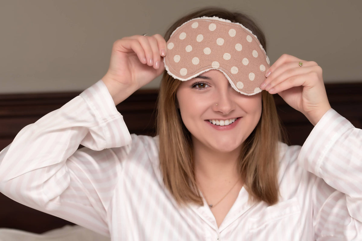 Little Man - Sleep Masks Navy Stripe Sweet Dreams Sleep mask