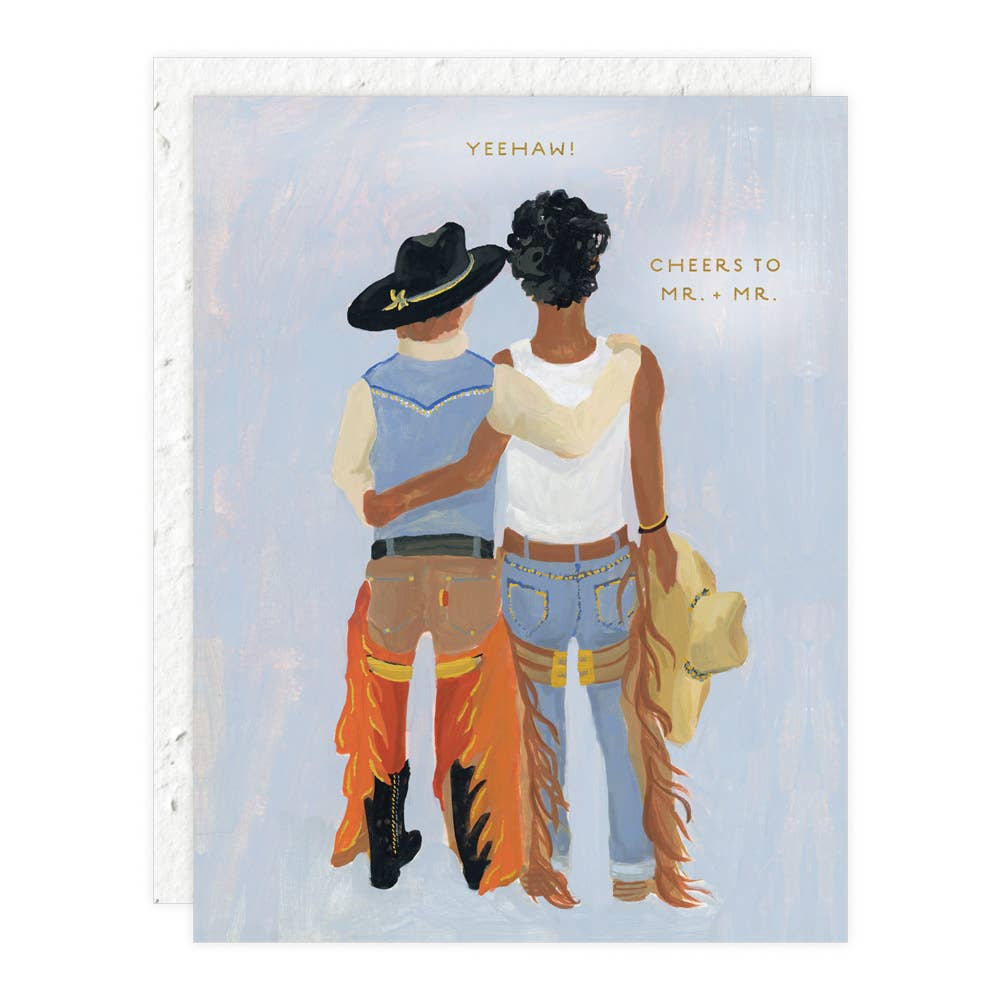 Seedlings - Howdy Partner - Wedding + Engagement Card
