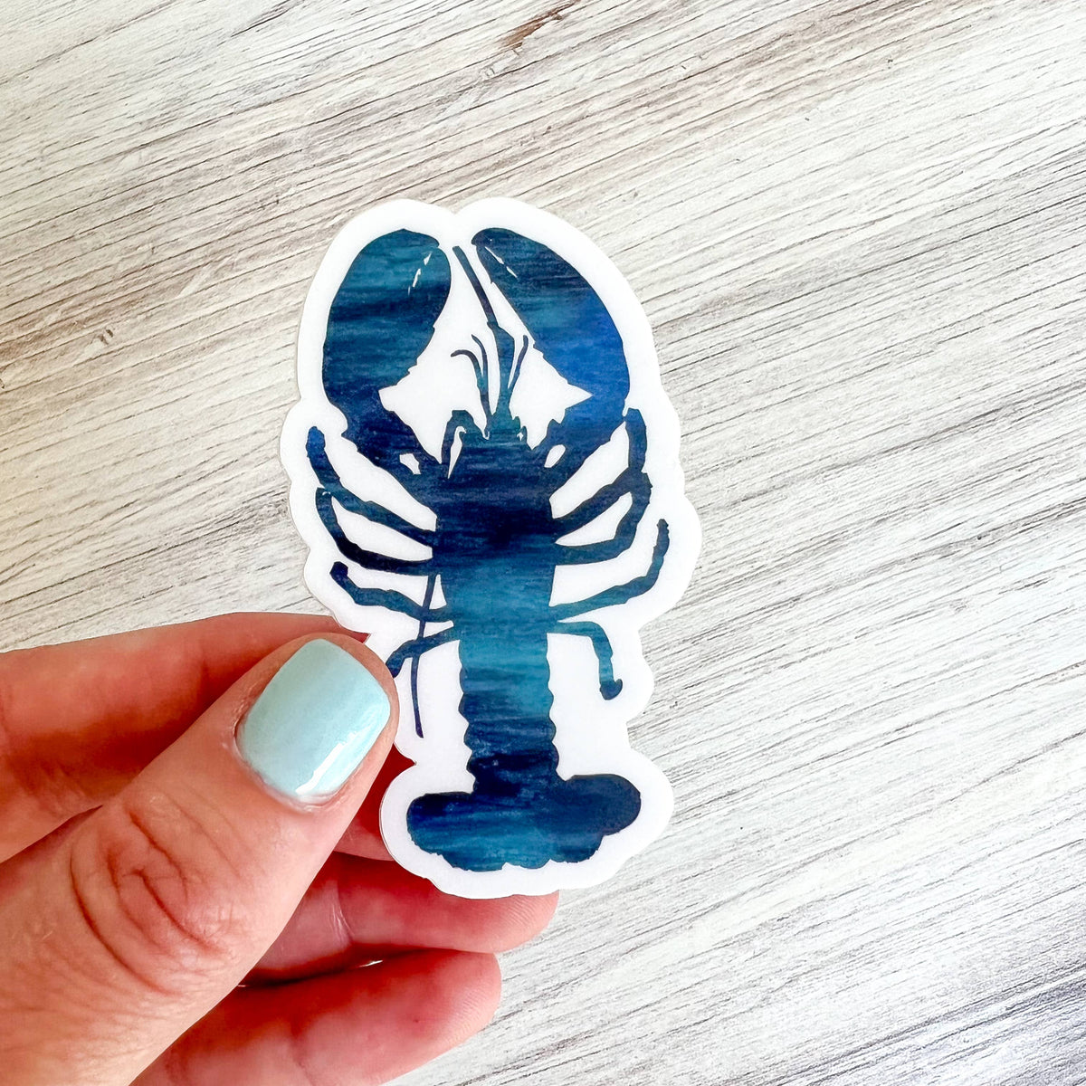 Gert & Co - Blue Lobster Sticker | Coastal Sticker | 1.75" x 3"