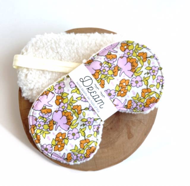 Little Man - Sleep Mask / Sweet Dreams Sleep Mask /  Spring Sorbet
