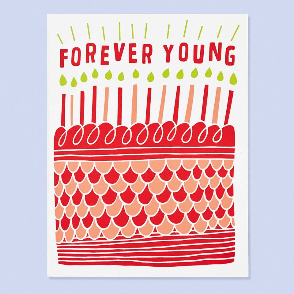 The Good Twin - Forever Young Birthday Card