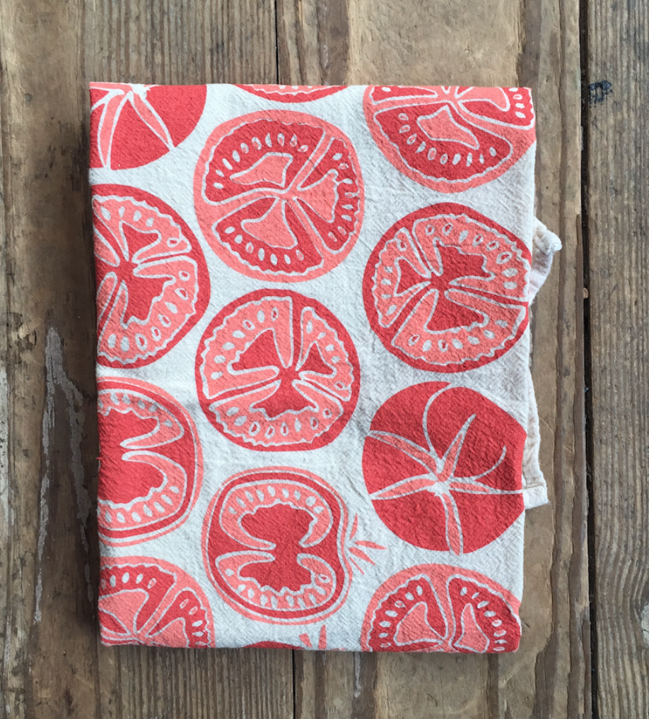 noon designs - Tomatoes Tea Towel