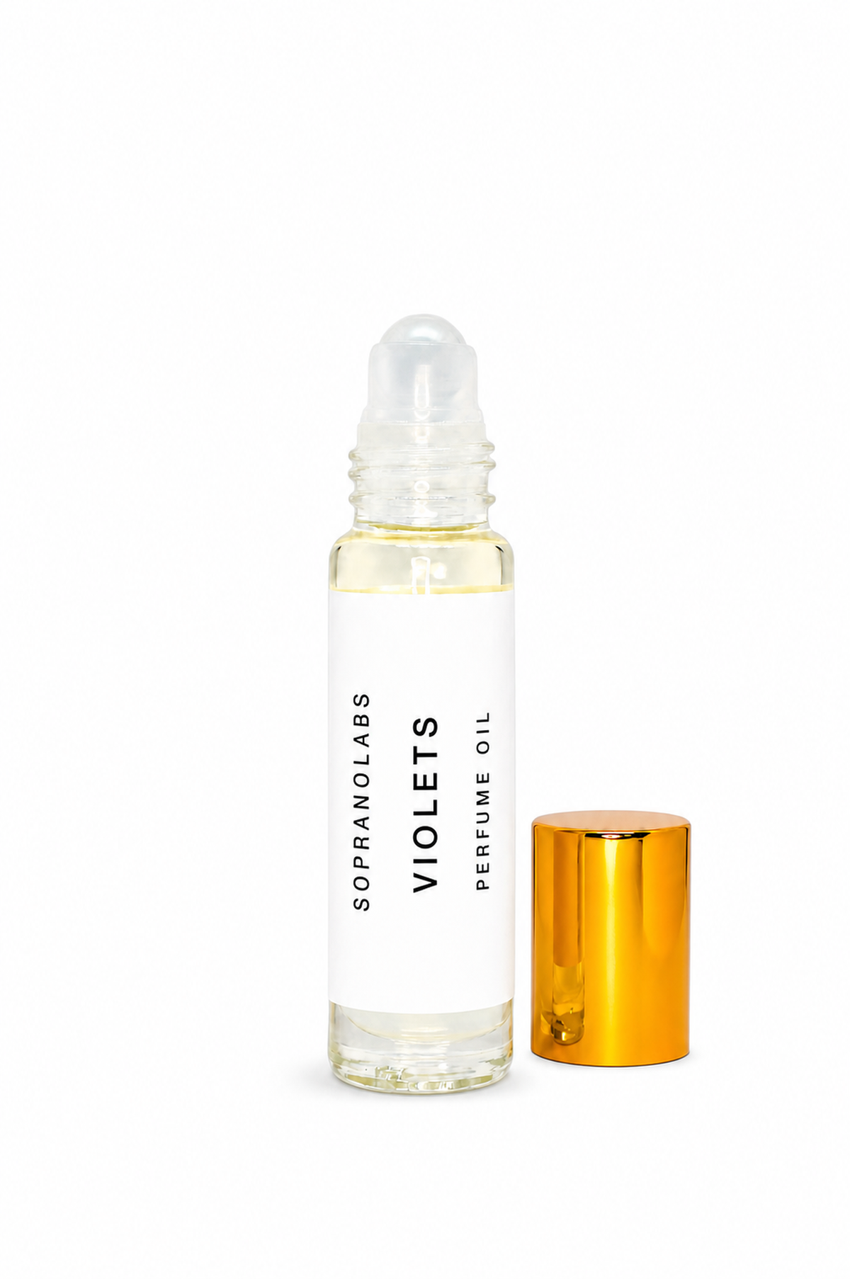 SopranoLabs - VIOLETS Vegan Perfume Oil. Gift for her. Roll on 10 ml