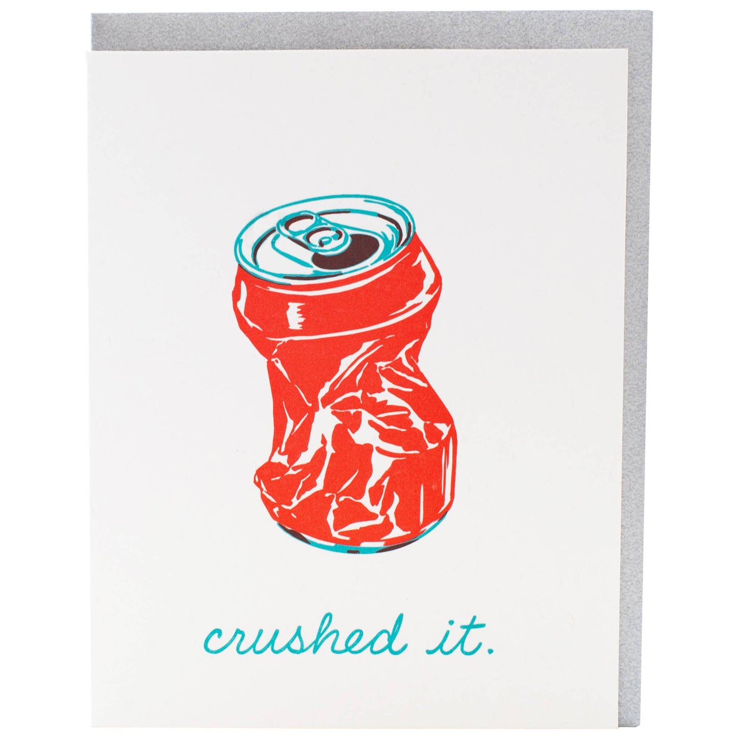 Smudge Ink - Soda Can Congratulations Card