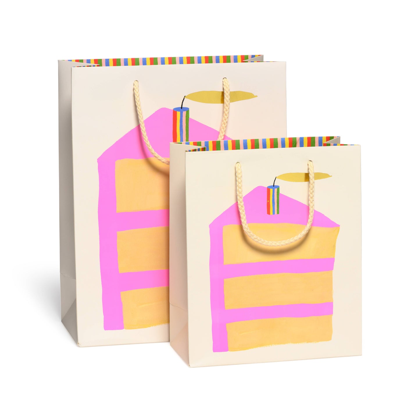 Red Cap Cards - Piece of Cake gift bags
