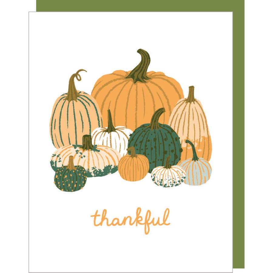 Smudge Ink - Pumpkin Patch Thank You Card