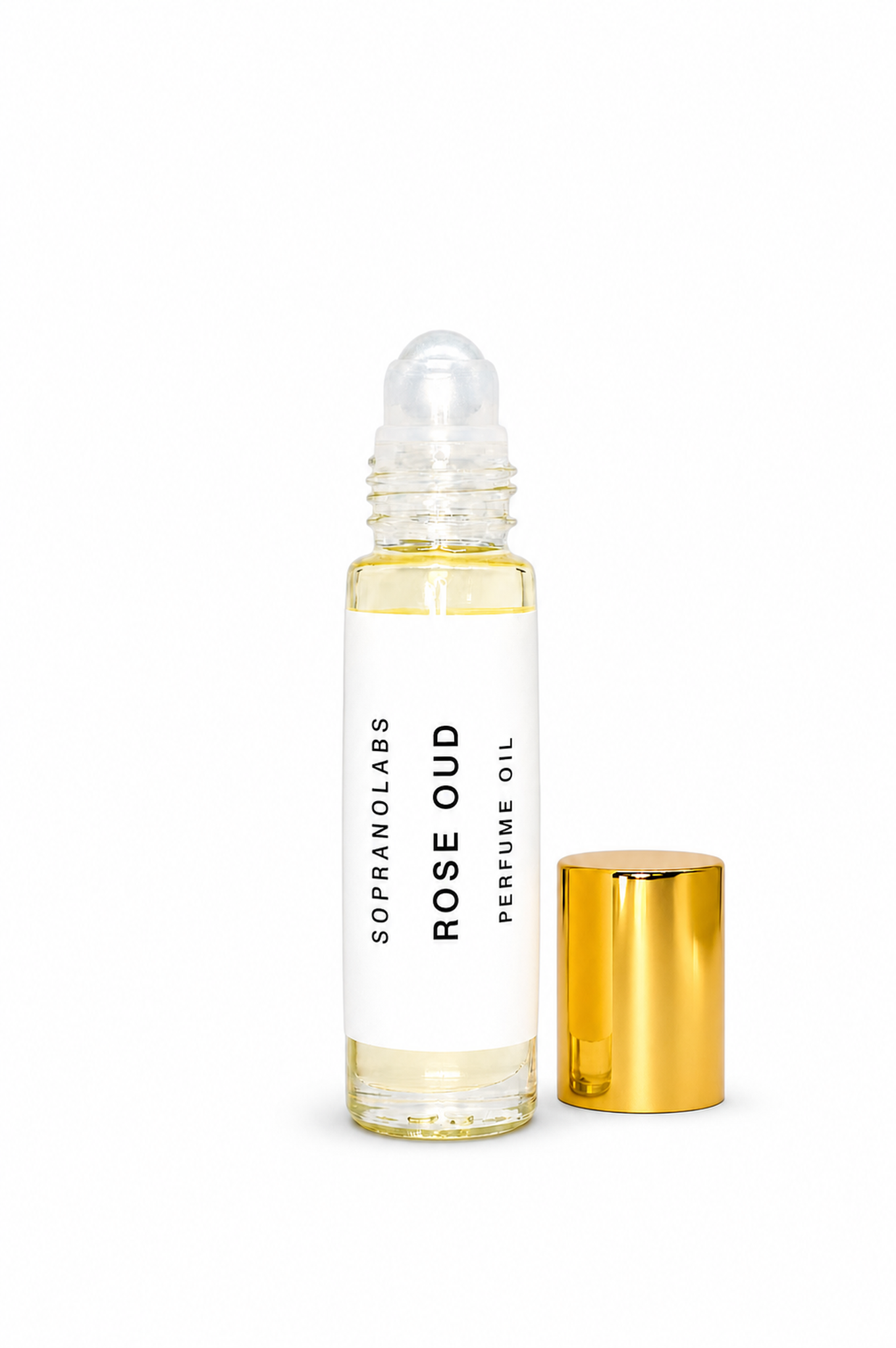 SopranoLabs - ROSE OUD Vegan Perfume Oil. Gift for her/him. Unisex. 10 ml