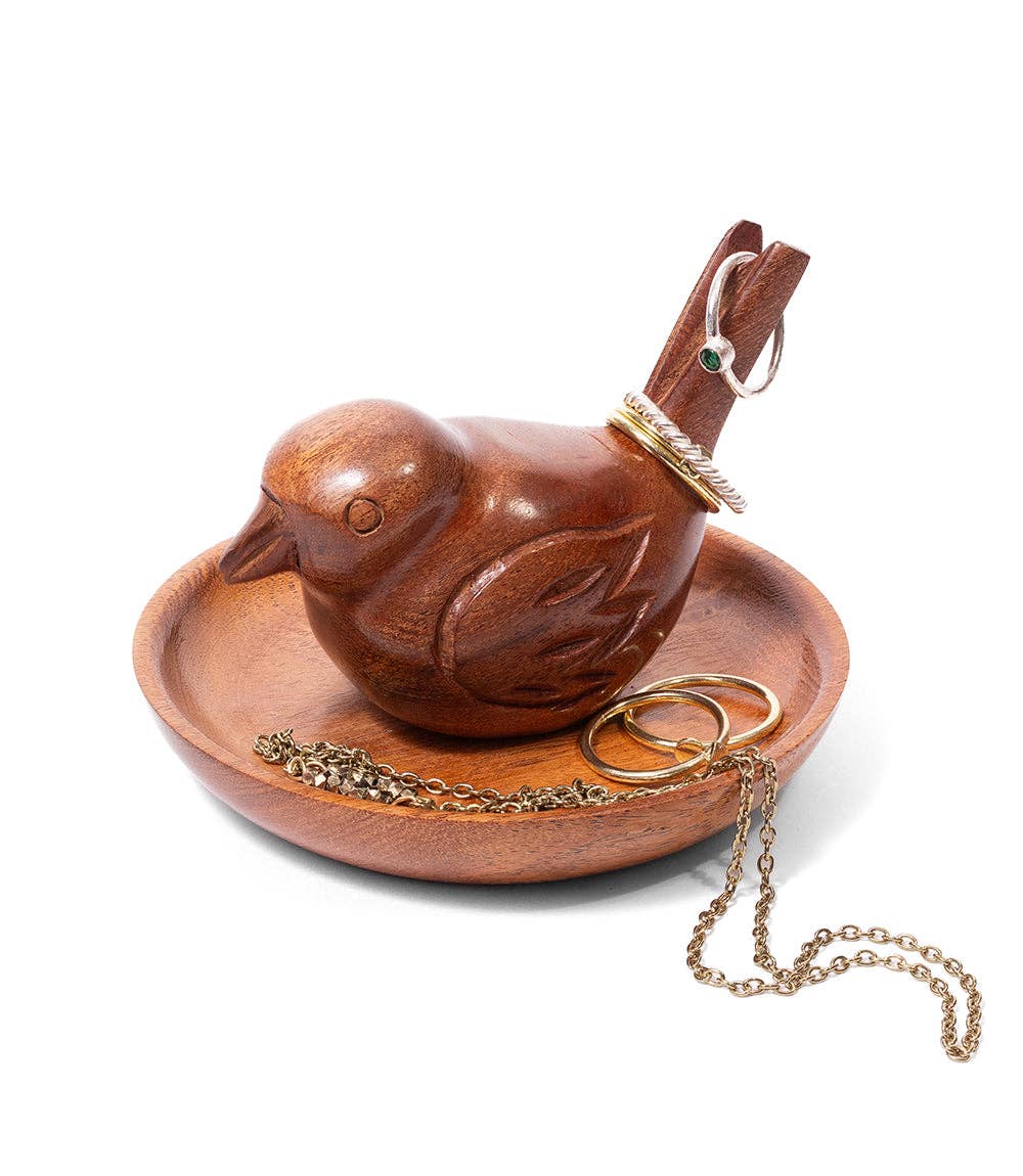 RB- Bird Ring Holder and Jewelry Dish