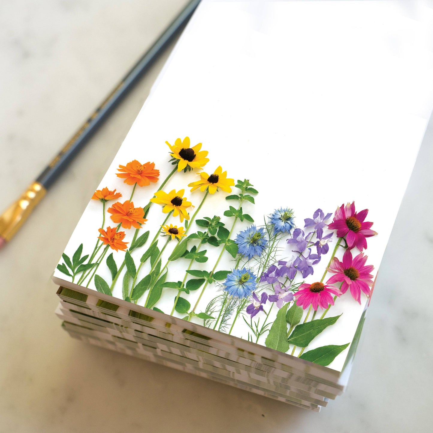 Bottle Branch - Wild Rainbow List Notepad –  Botanical Stationery