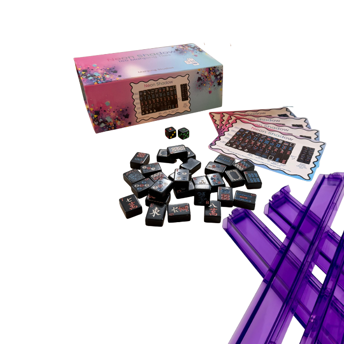 Mahjong Studios - White Edit American Mahjong Tile Set Bundle (with Blanks)