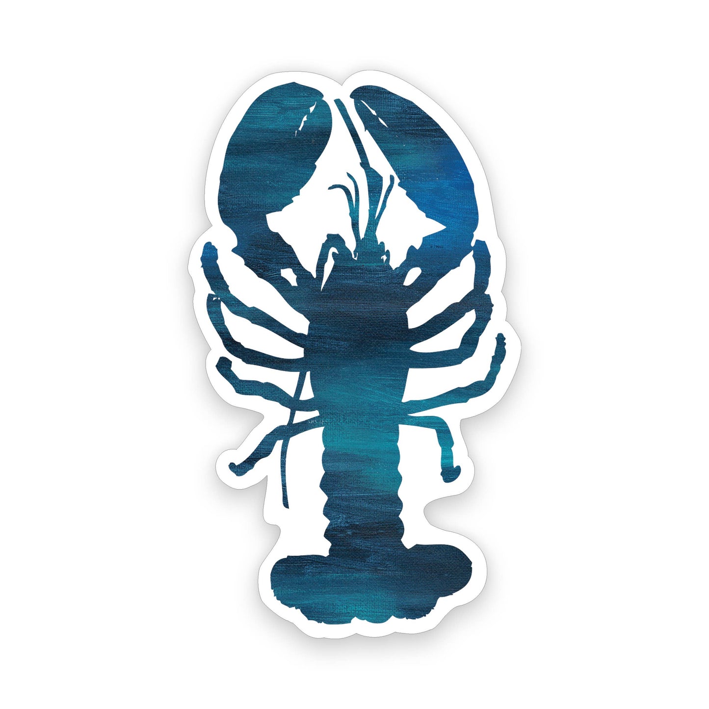 Gert & Co - Blue Lobster Sticker | Coastal Sticker | 1.75" x 3"