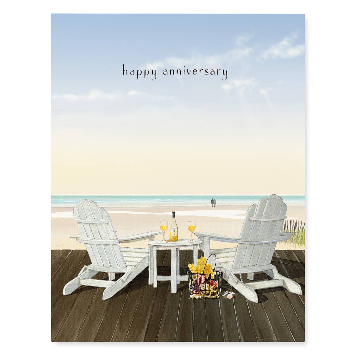 Felix Doolittle - Adirondack Bliss - Anniversary Greeting Cards - Coastal