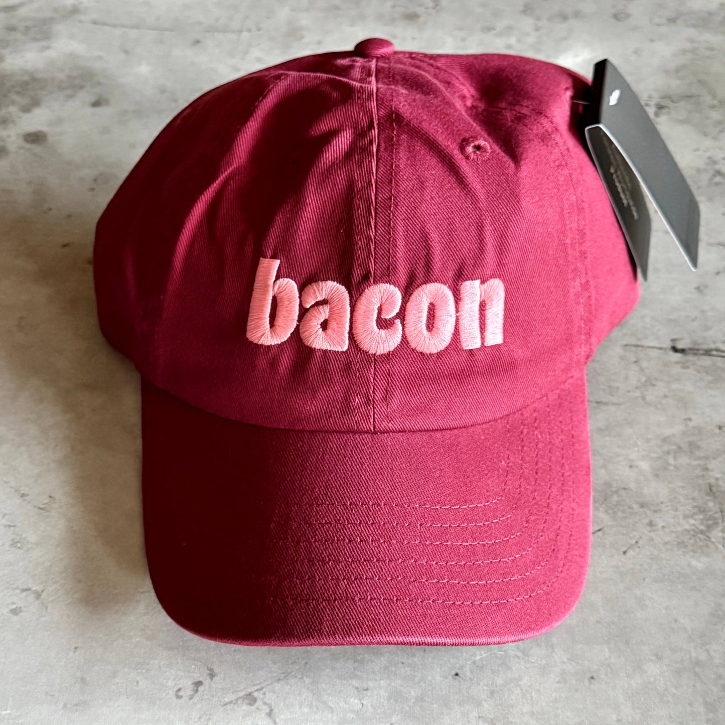 The Silver Spider - Bacon Baseball Cap Unisex Dad Hat gifts restaurant