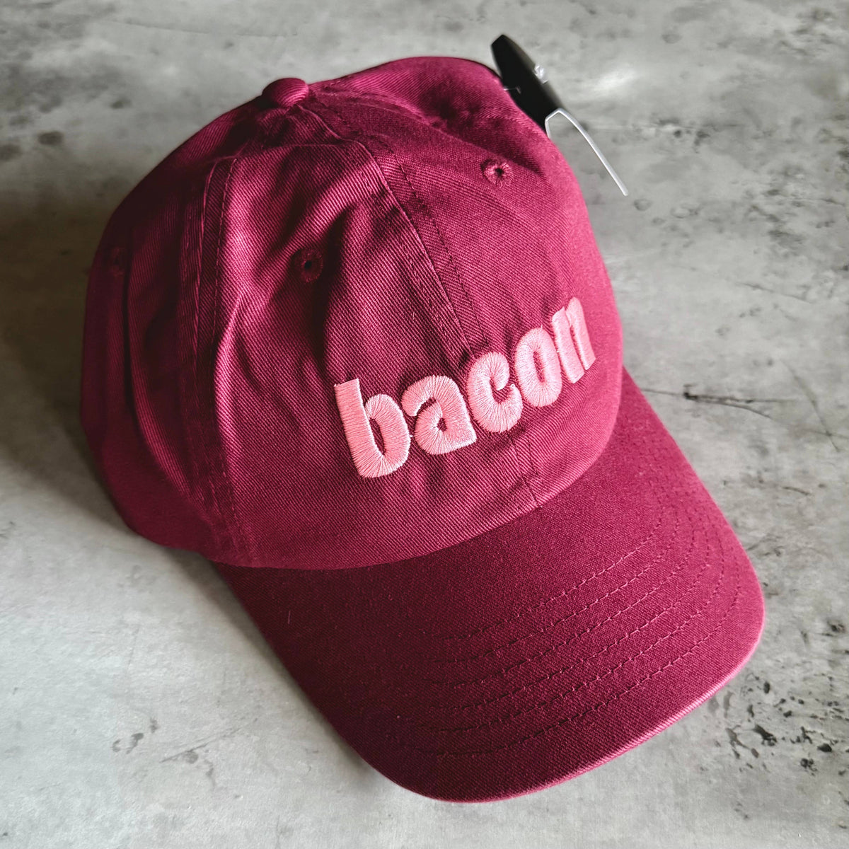 The Silver Spider - Bacon Baseball Cap Unisex Dad Hat gifts restaurant