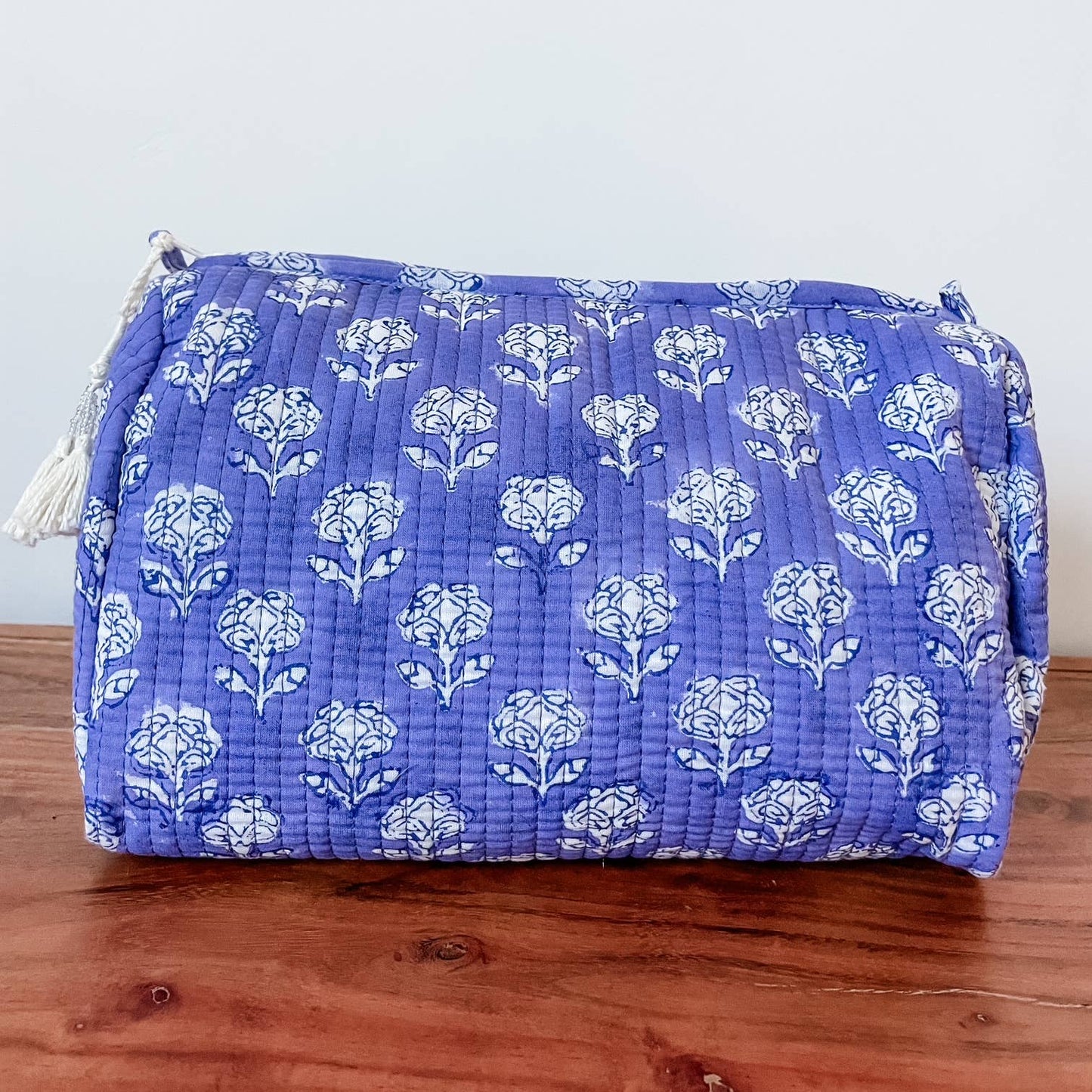 Kalyana Textiles - Iris Block Print Pouch