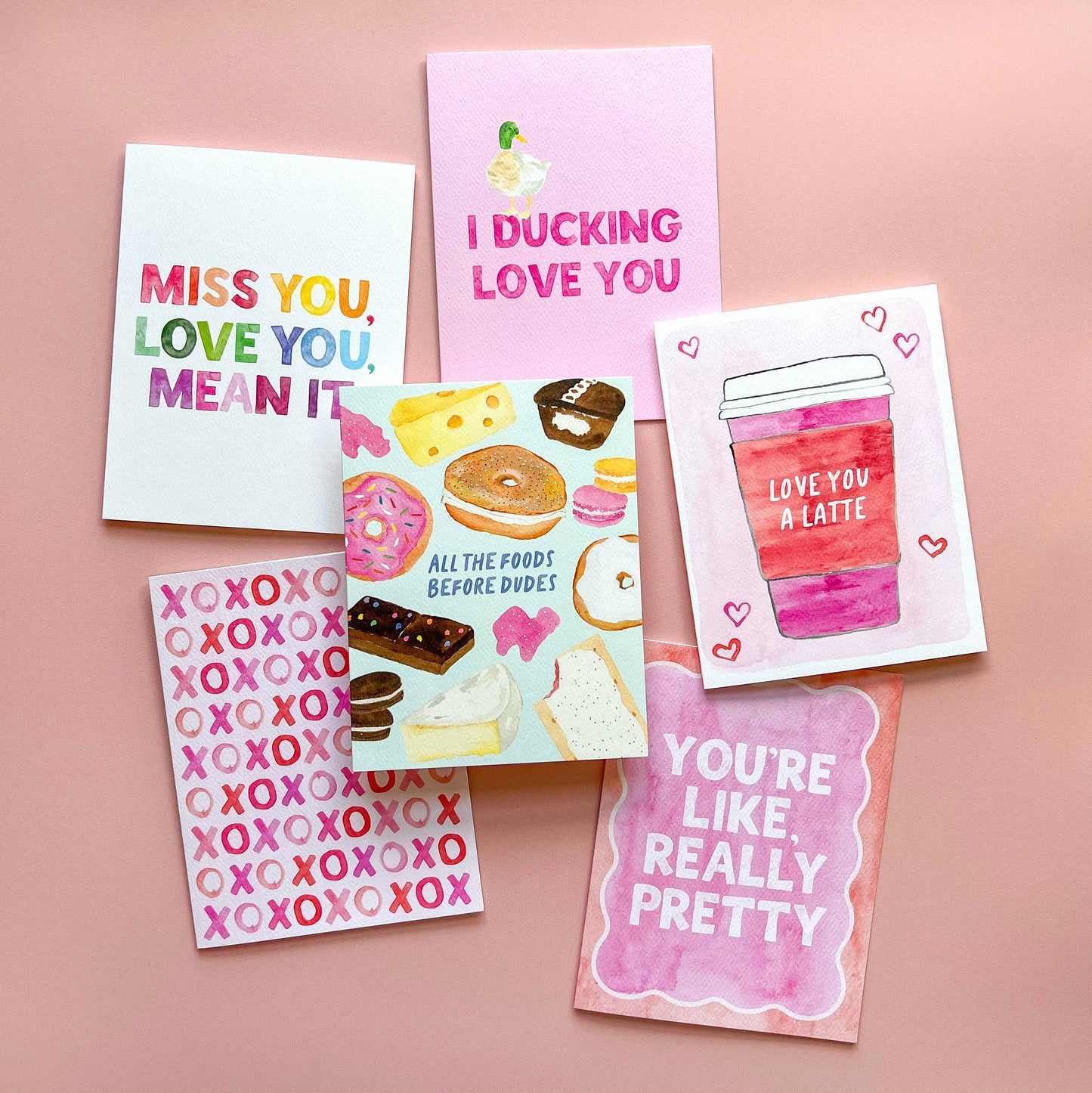 Gert & Co - Miss You, Love You Greeting Card | Galentine's Greeting Card