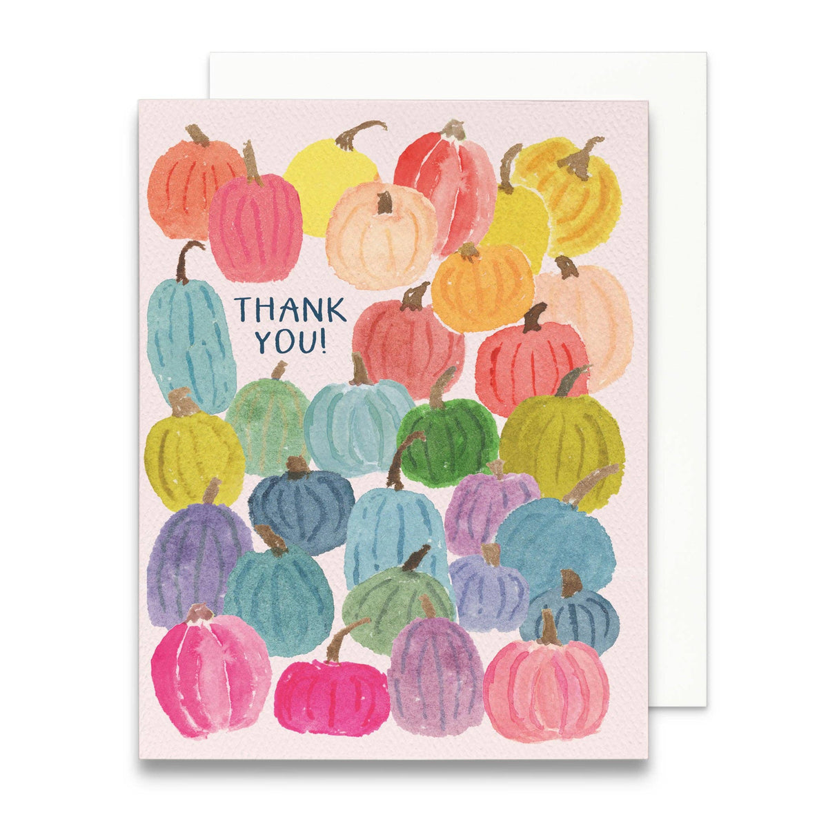Gert & Co - Colorful Pumpkins Thank You Greeting Card