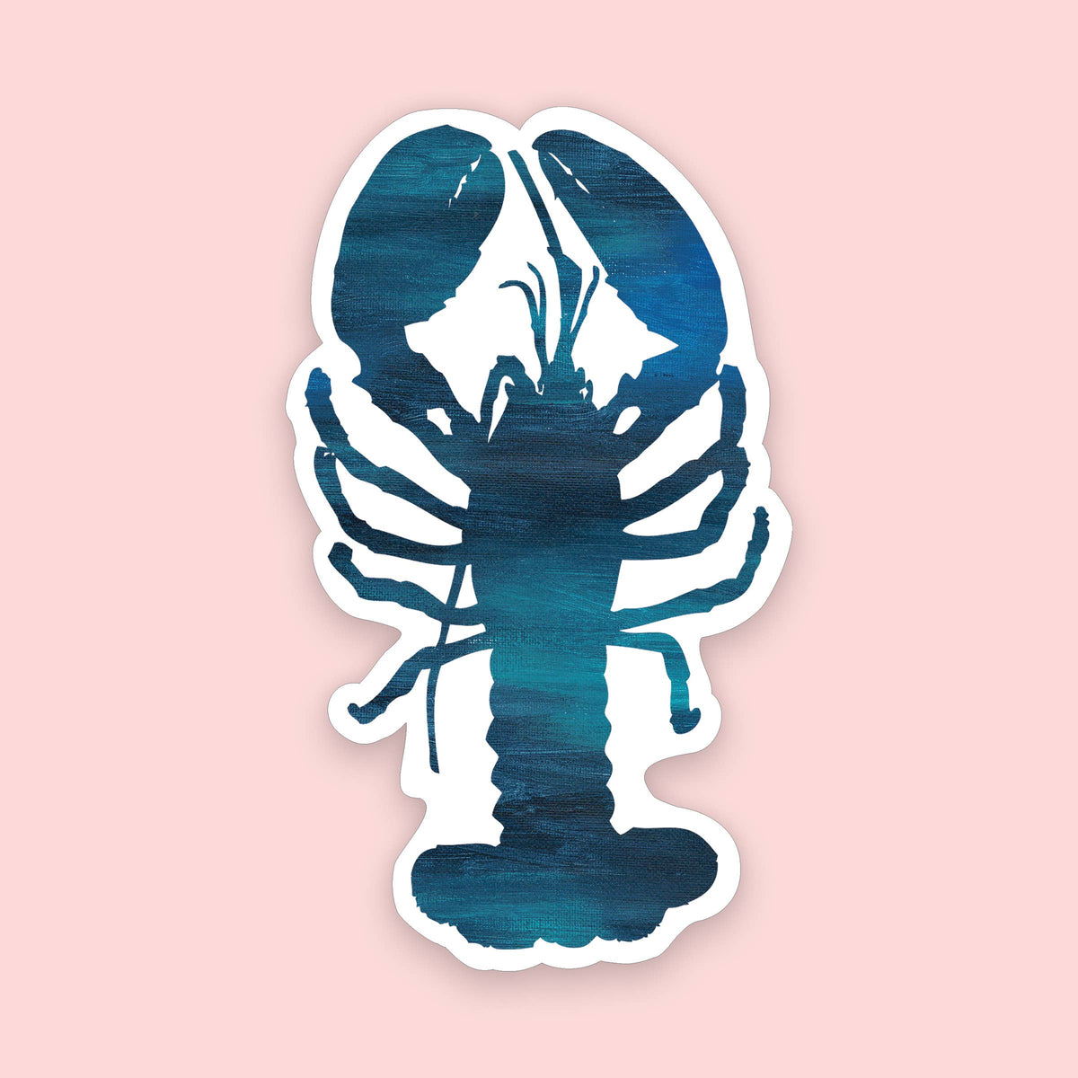 Gert & Co - Blue Lobster Sticker | Coastal Sticker | 1.75" x 3"