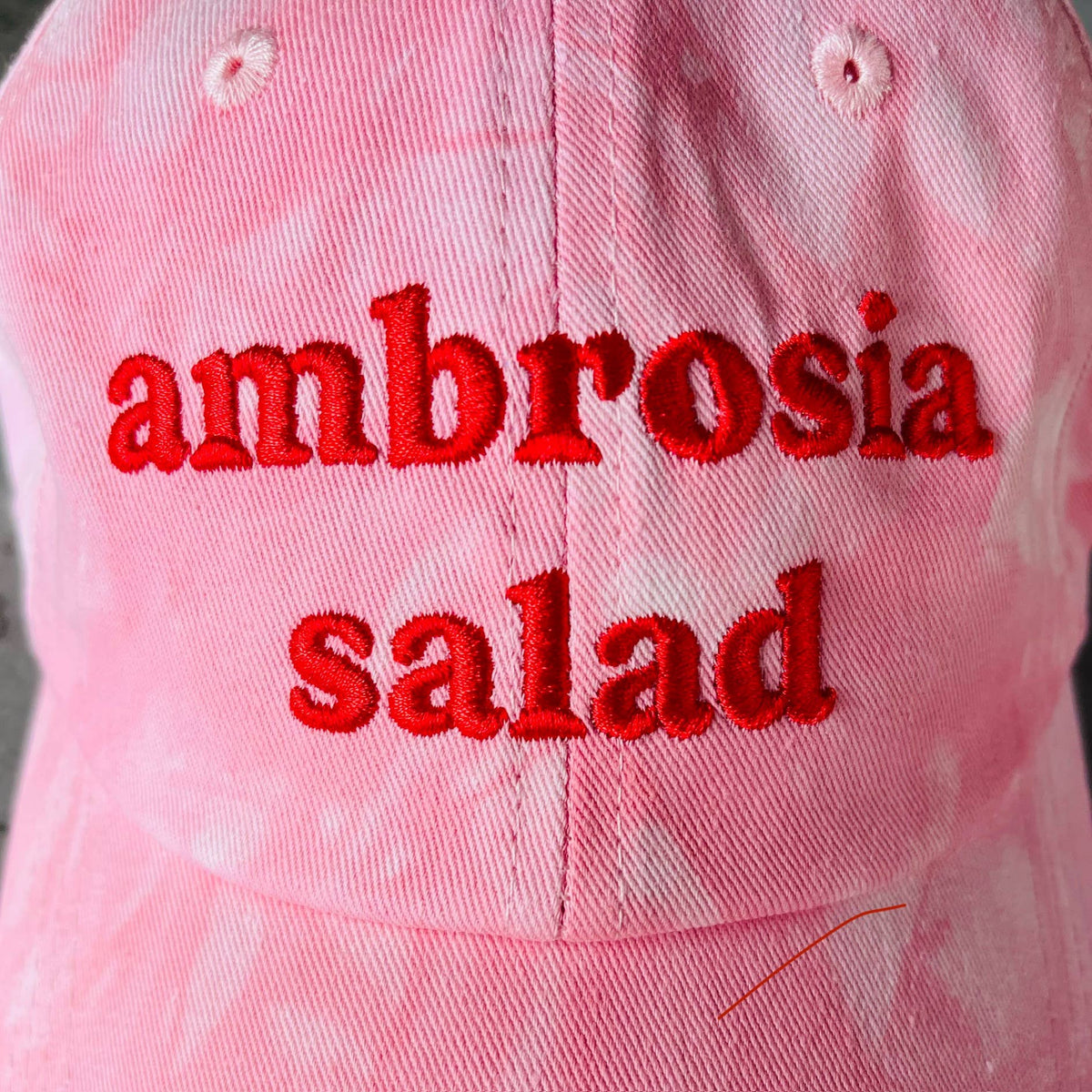 The Silver Spider - Ambrosia Salad Baseball Cap Unisex Dad Hat gifts deli retro