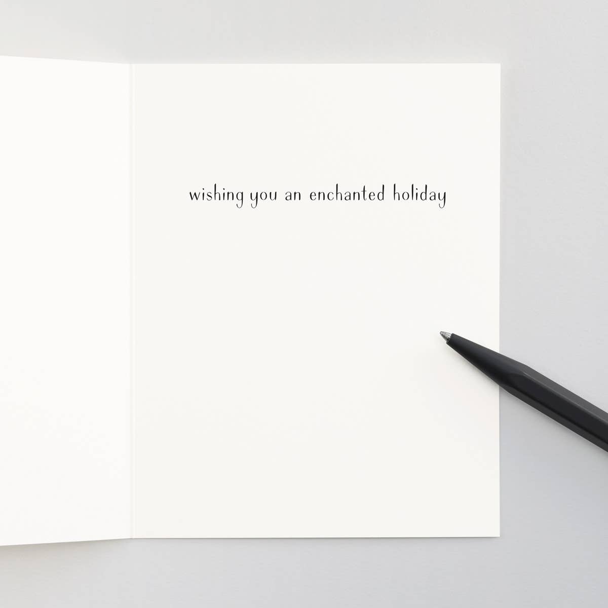 Felix Doolittle - Tree Lighting - Holiday Christmas Cards - Magical Forest