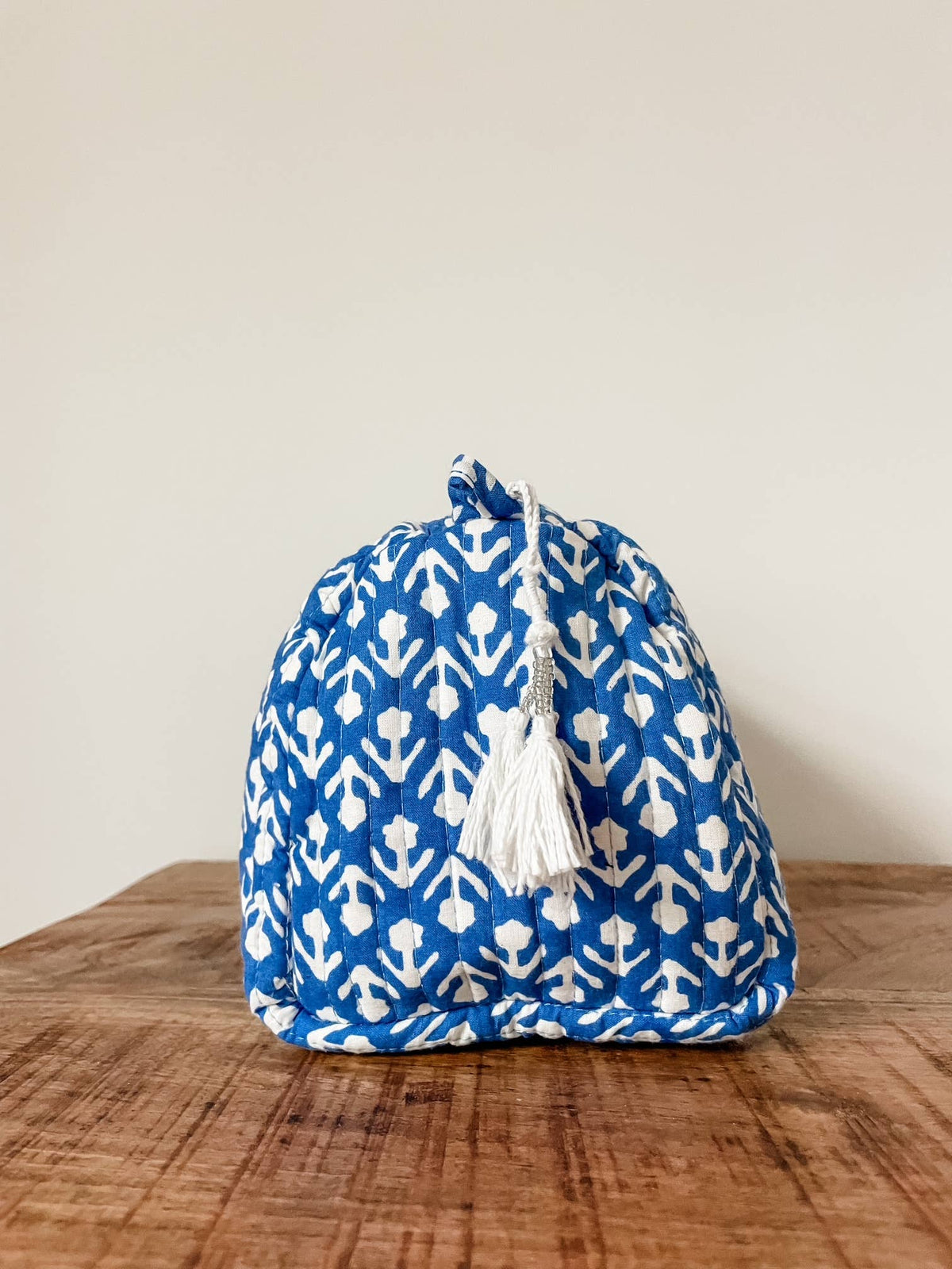 Kalyana Textiles - Petite Bloom Block Print Pouch