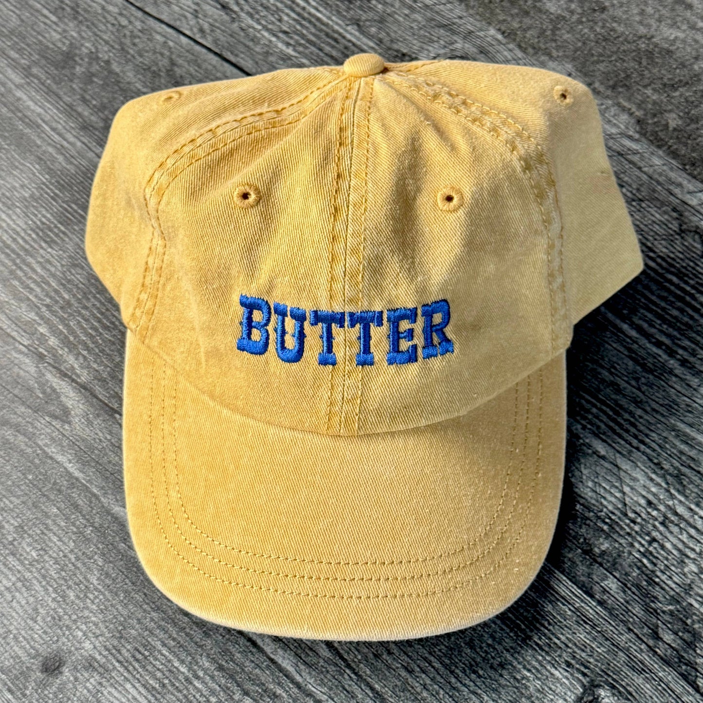 The Silver Spider - Butter Baseball Cap Dad Hat Restaurant foodie Chef bakery