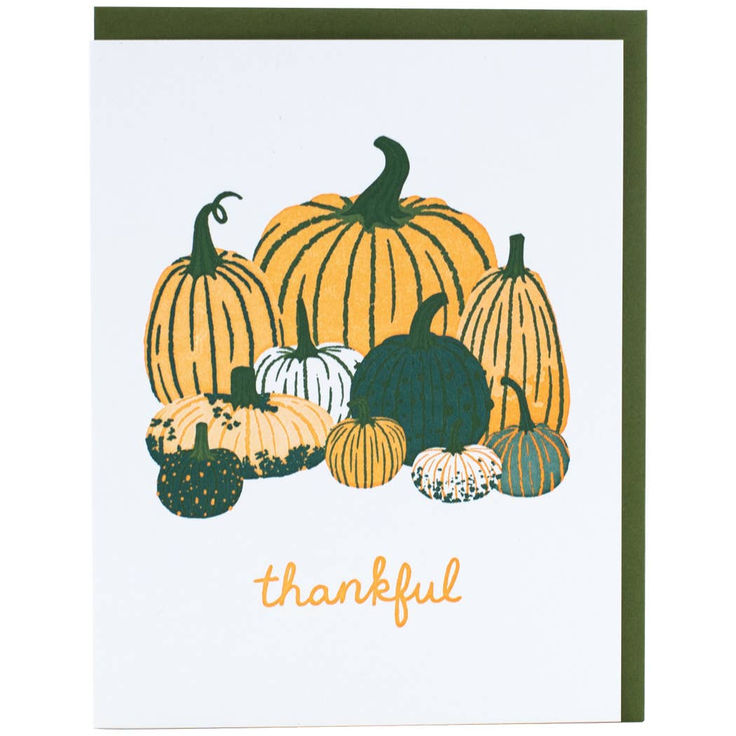 Smudge Ink - Pumpkin Patch Thank You Card