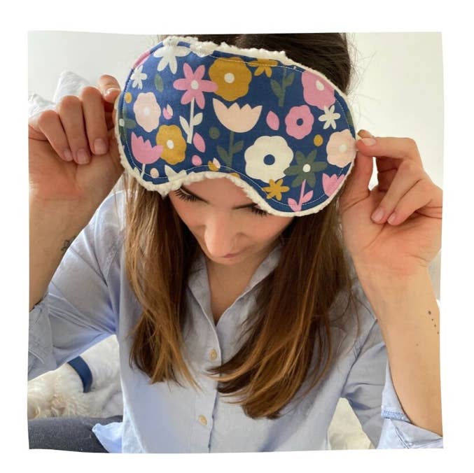 Little Man - Sleep Masks Black and White Stripe Sweet Dreams  Sleep Mask