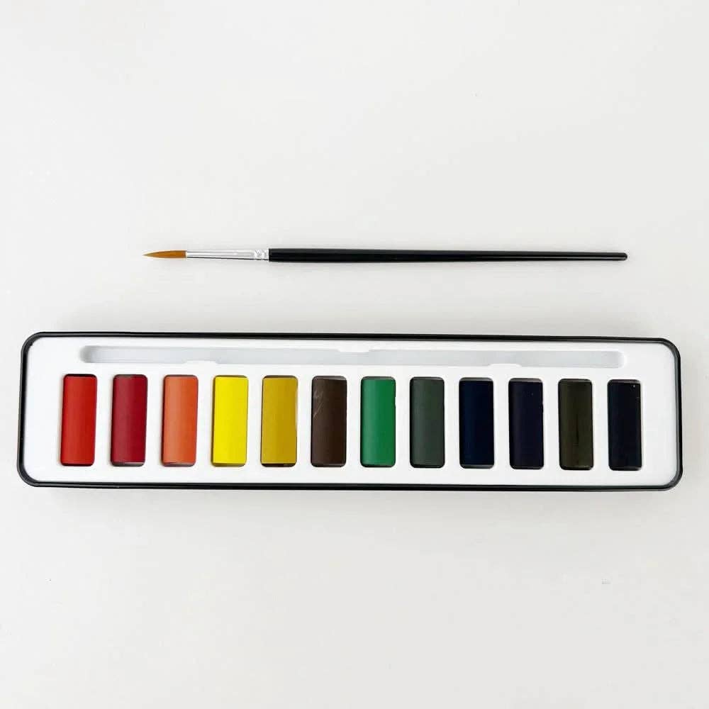 emily lex studio - Watercolor paint set 12 colors
