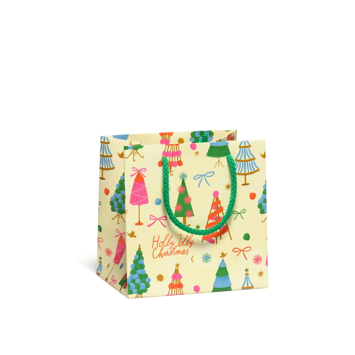 Red Cap Cards - Holly Jolly Trees gift bags