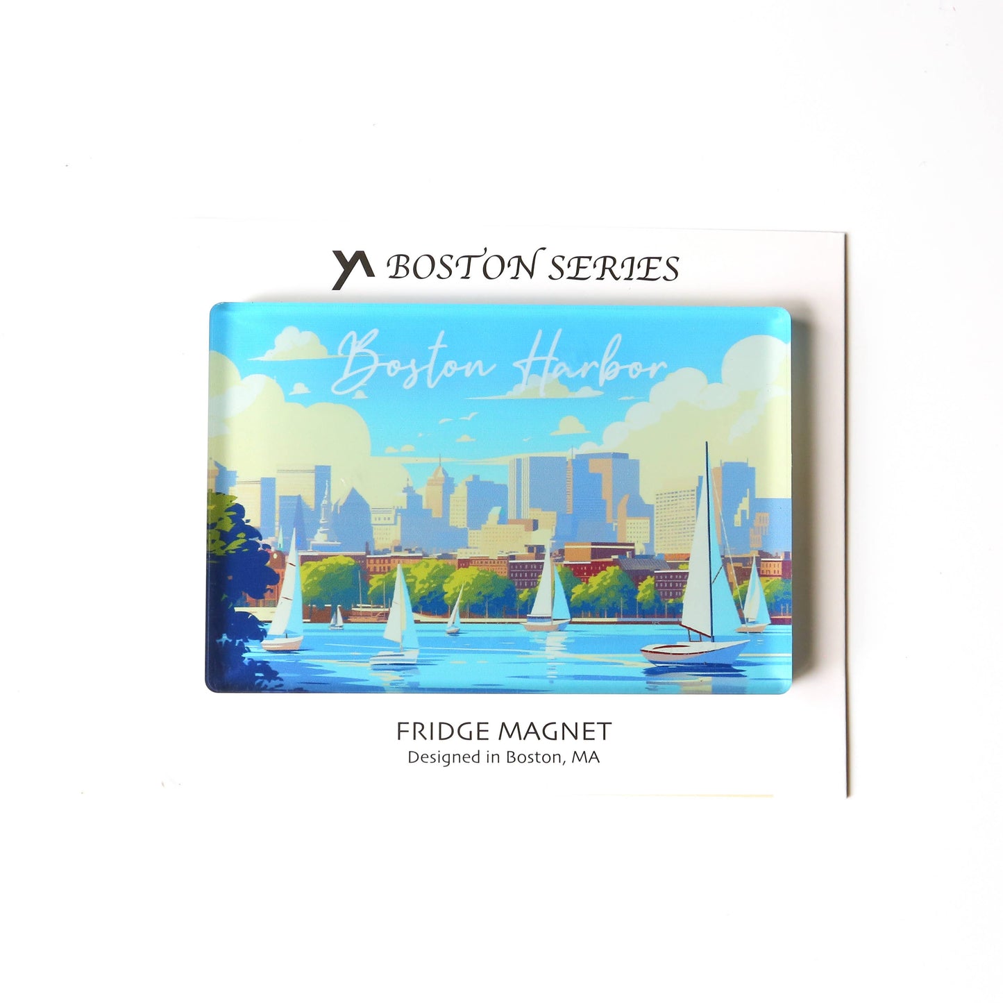 anyangART Studio - Boston Magnet - Landmark - Boston Harbor