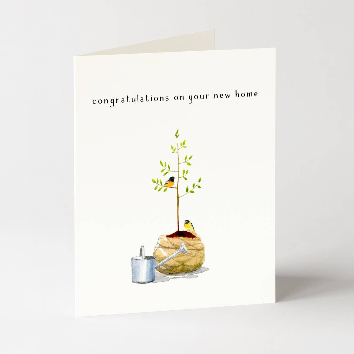 Felix Doolittle - Taking Root - New Home Greeting Cards - Tree