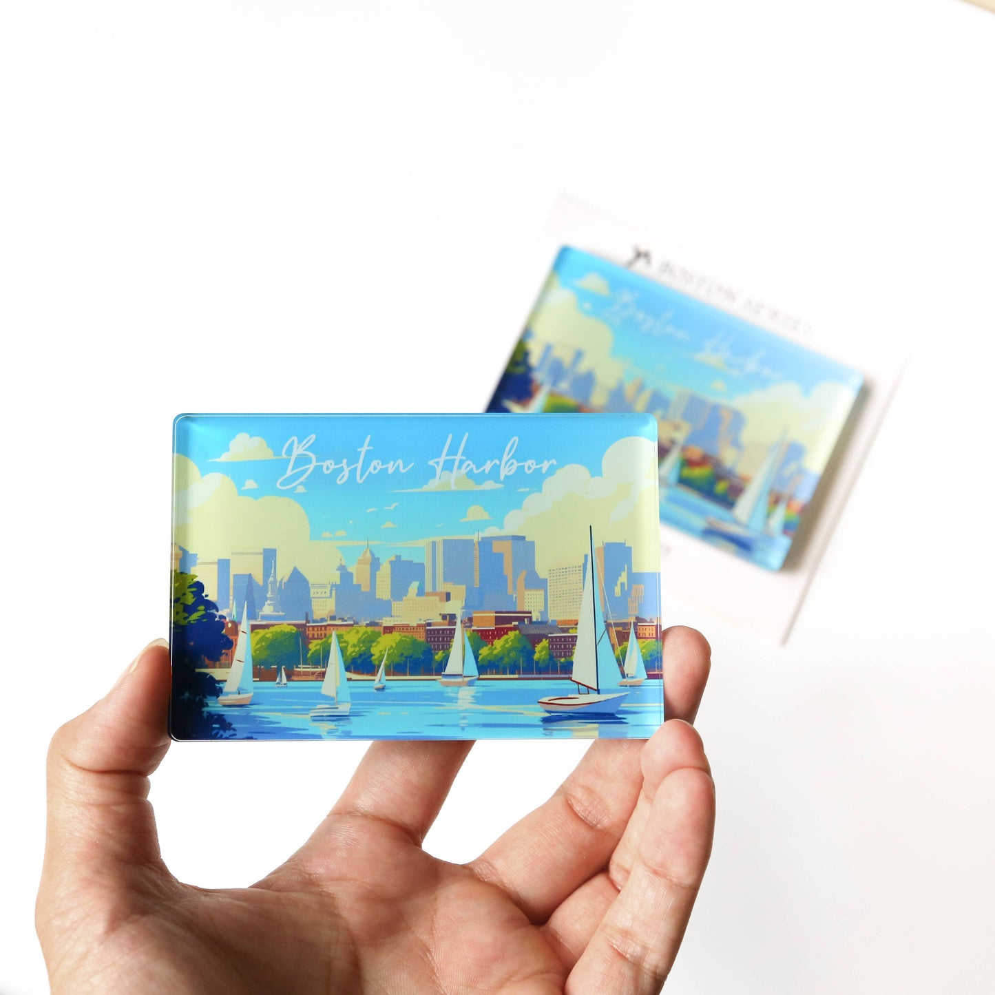 anyangART Studio - Boston Magnet - Landmark - Boston Harbor