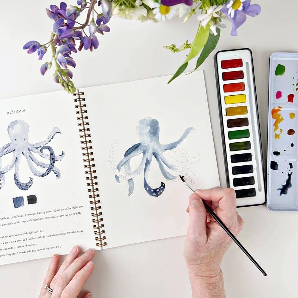 emily lex studio - Watercolor paint set 12 colors