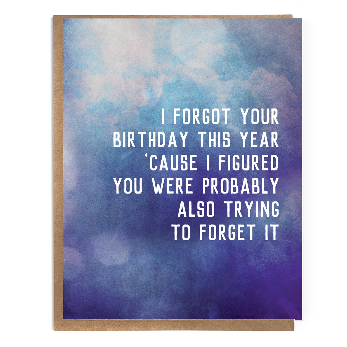 A Zillion Dollars - Funny Belated Birthday Card; Forget Birthday