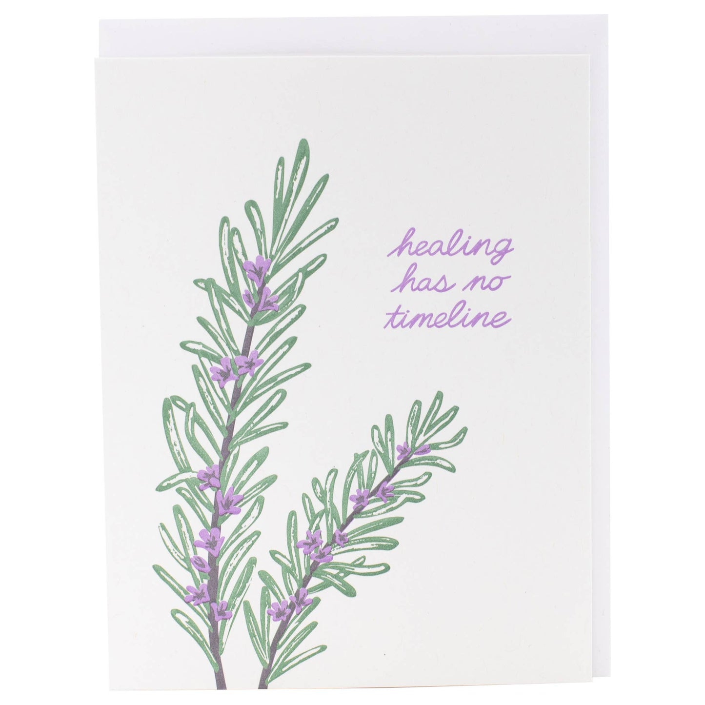 Smudge Ink - Sprig of Rosemary Support Card