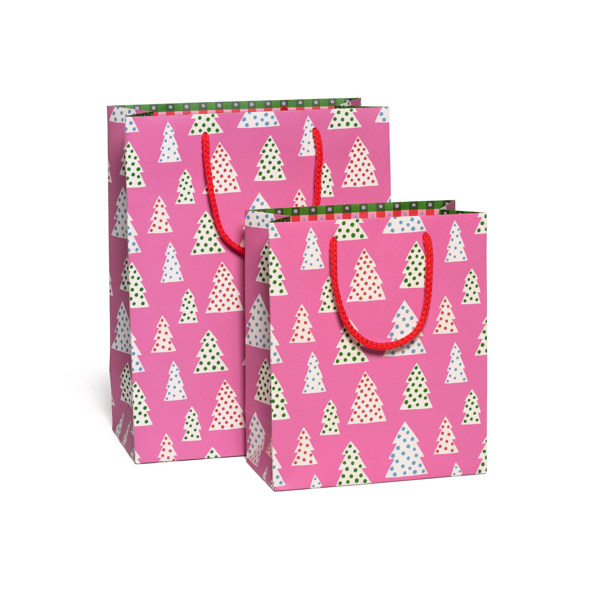 Red Cap Cards - Polka Dot Trees gift bags