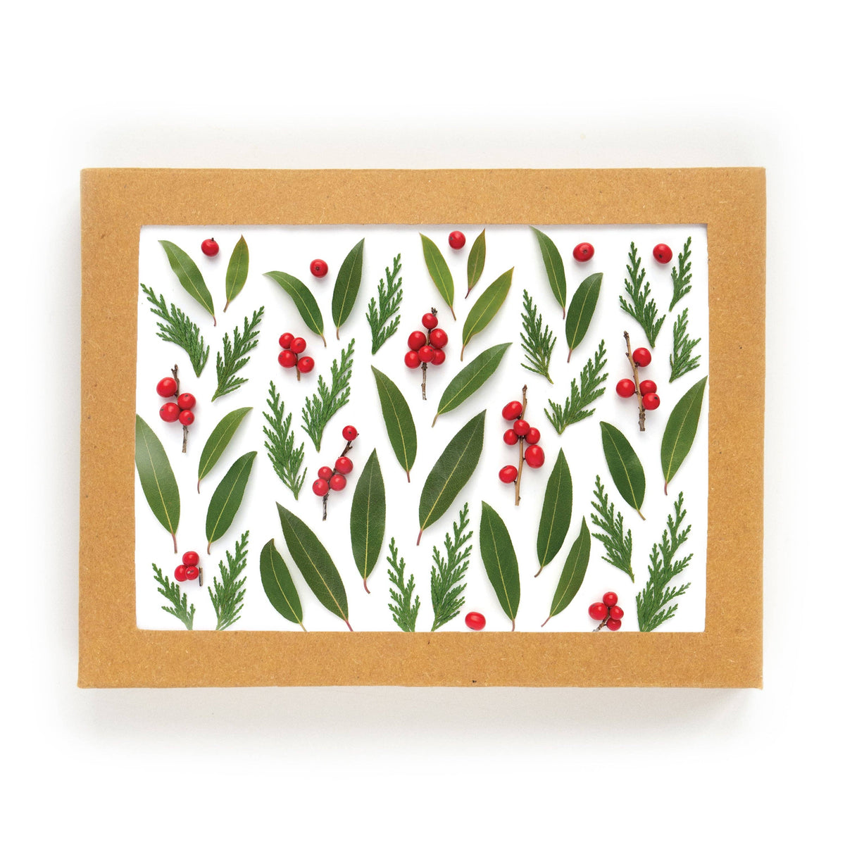 Bottle Branch - Card set - Winterberries
