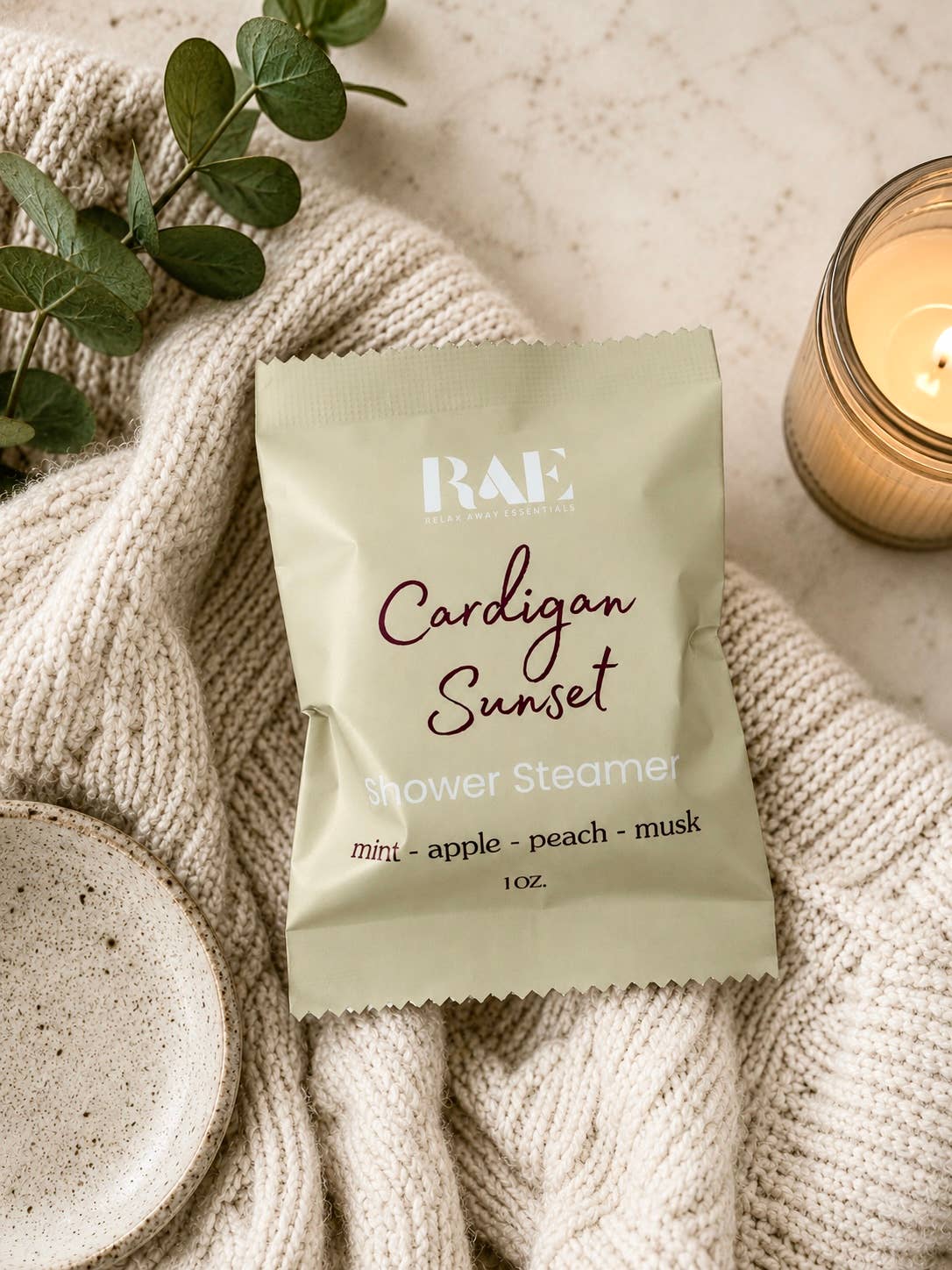 Relax Away Essentials - Cozy Shower Steamers 6 Pack - Made in USA 