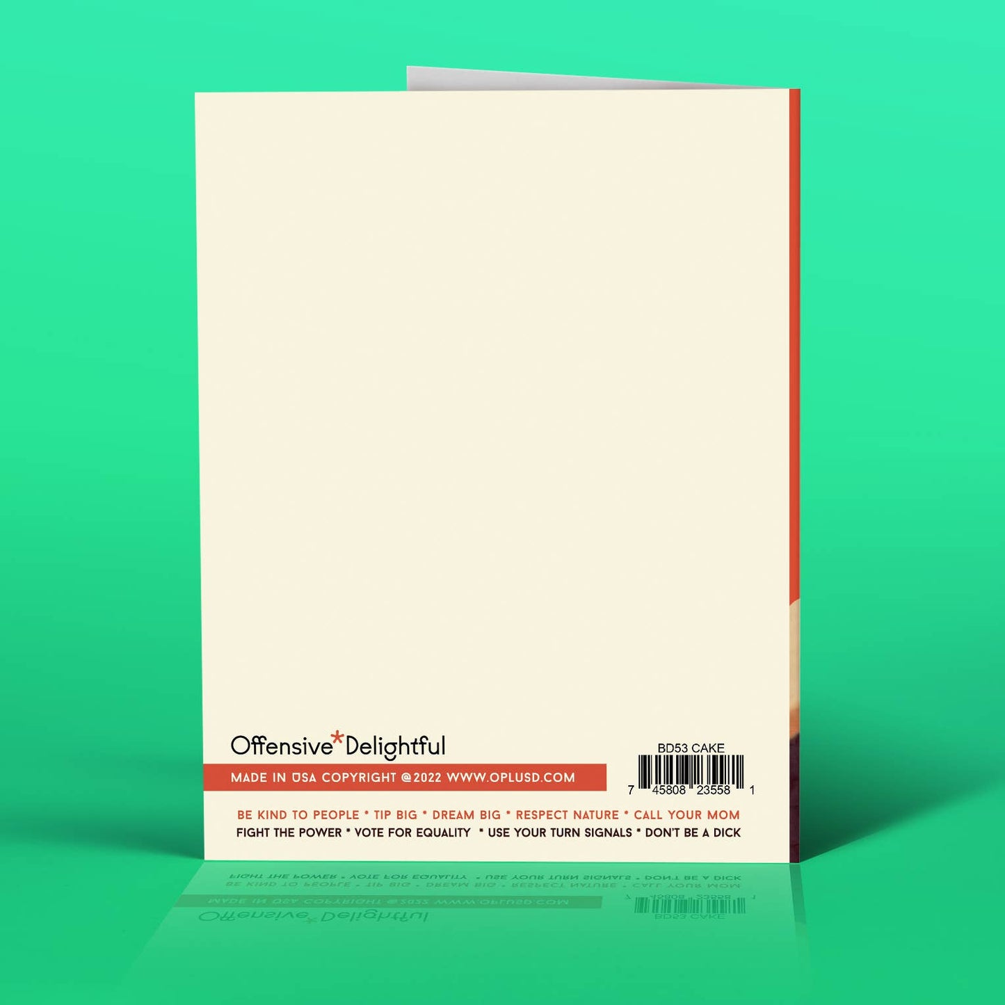 offensivedelightful - MORE CANDLES LESS FUCKS! birthday card