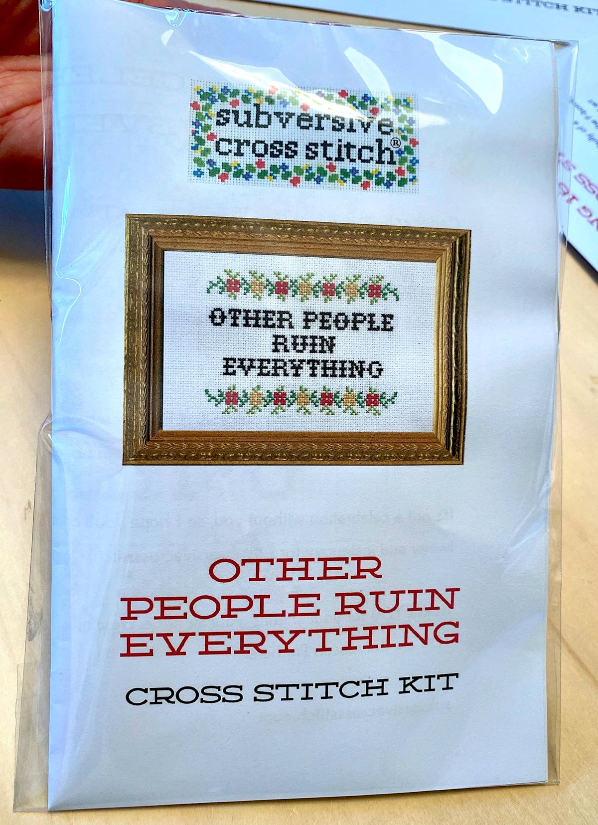 Subversive Cross Stitch - Festive As F*ck