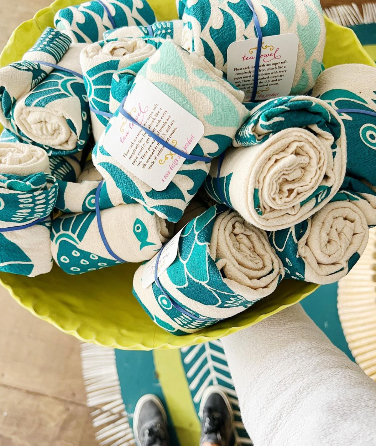 noon designs - Fig Tea Towel